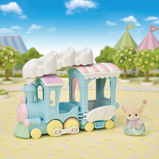 Sylvanian Families // Floating Cloud Rainbow Train