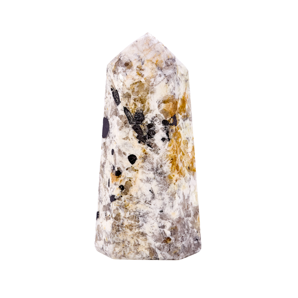 Black Tourmaline, Mica and Chalcedony #7133