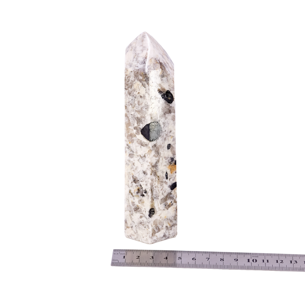 Black Tourmaline, Mica and Chalcedony #7133