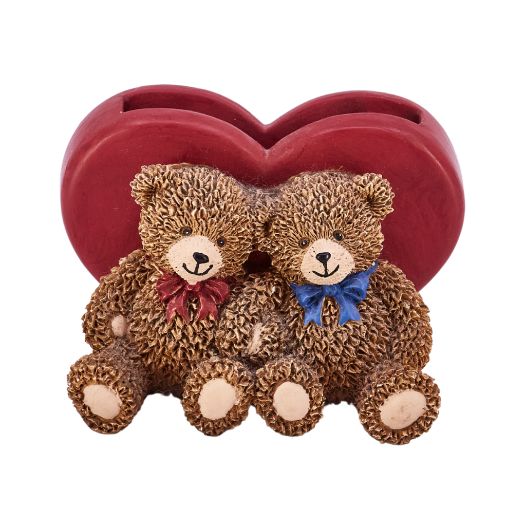 Vintage Message Holder Bears