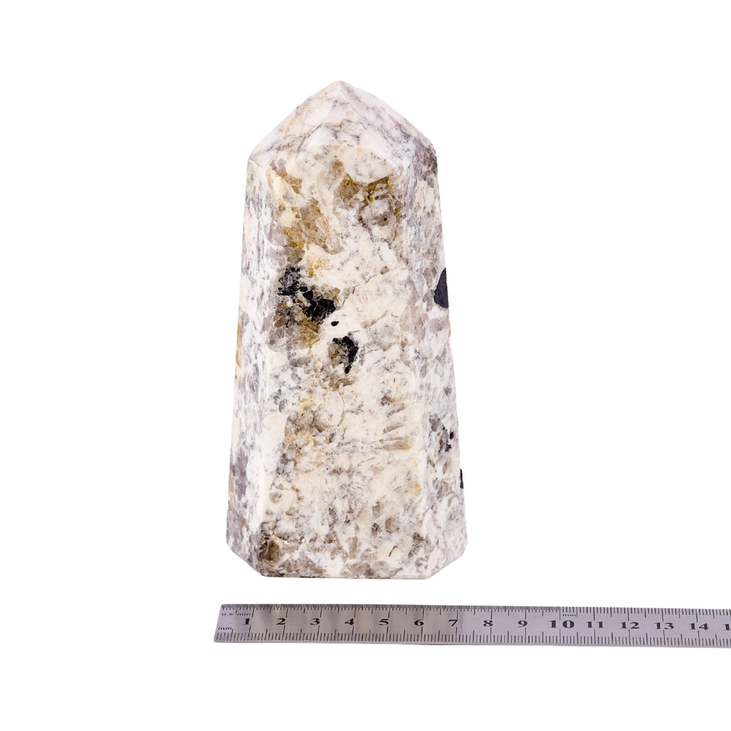 Black Tourmaline, Mica and Chalcedony #7133