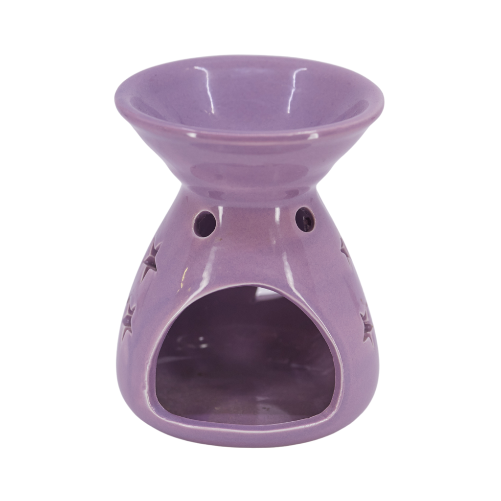 Purple Moon and Stars Oil Burner