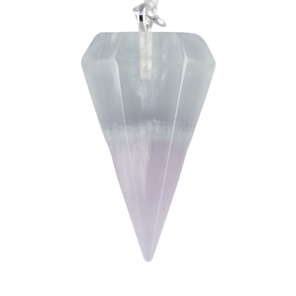 Lavender Fluorite Pendulum