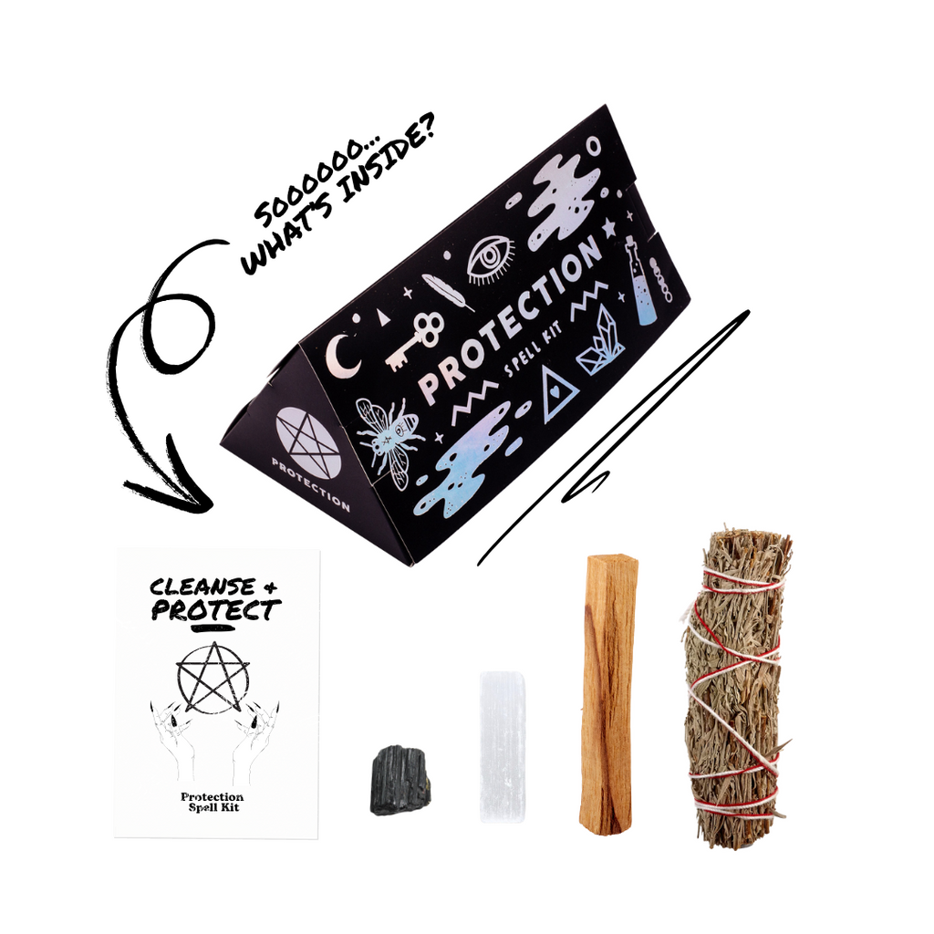Cleanse & Protect: Protection Spell Kit - Blue Sage