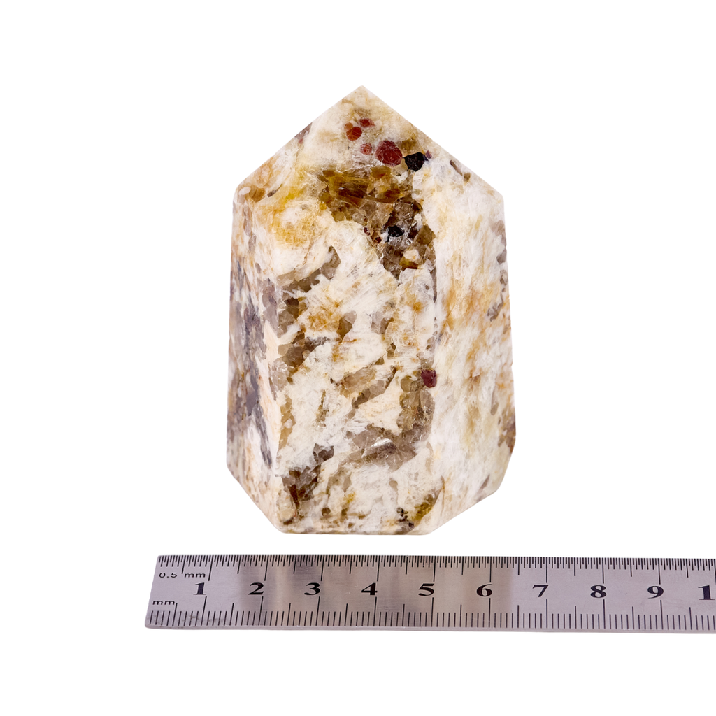 Black Tourmaline, Mica and Chalcedony #7129