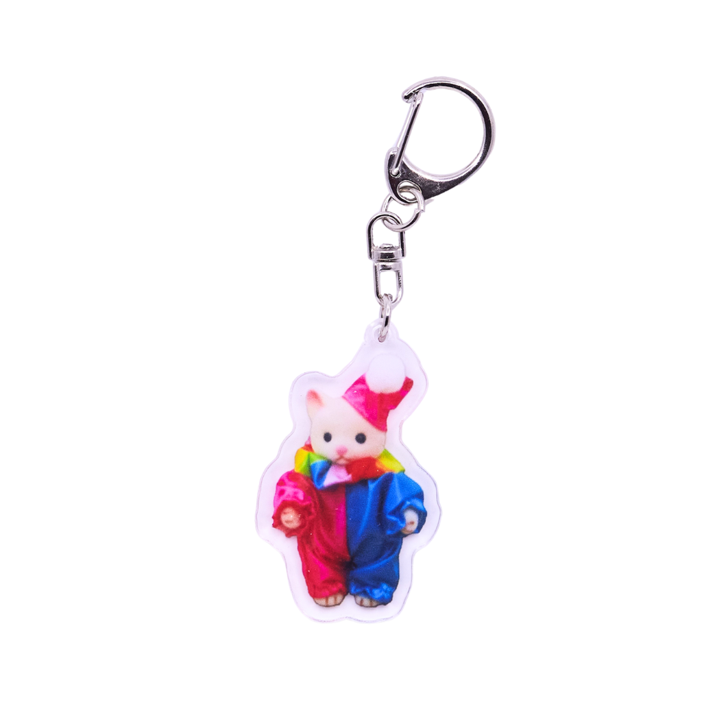 Sylvanian Families // Gilly Golightly Clown Costume Keyring