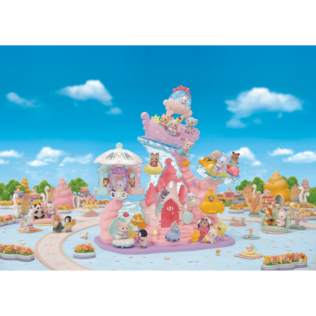 Sylvanian Families // Baby Mermaid Castle