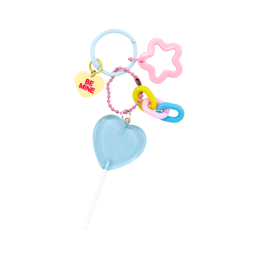 Sweetheart Key Charm - Pastel Pop