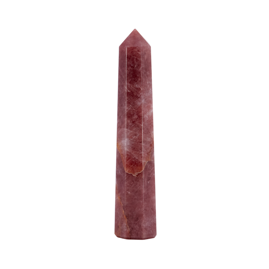 Pink Lepidolite Point #4212