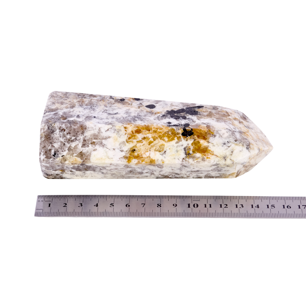 Black Tourmaline, Mica and Chalcedony #7133