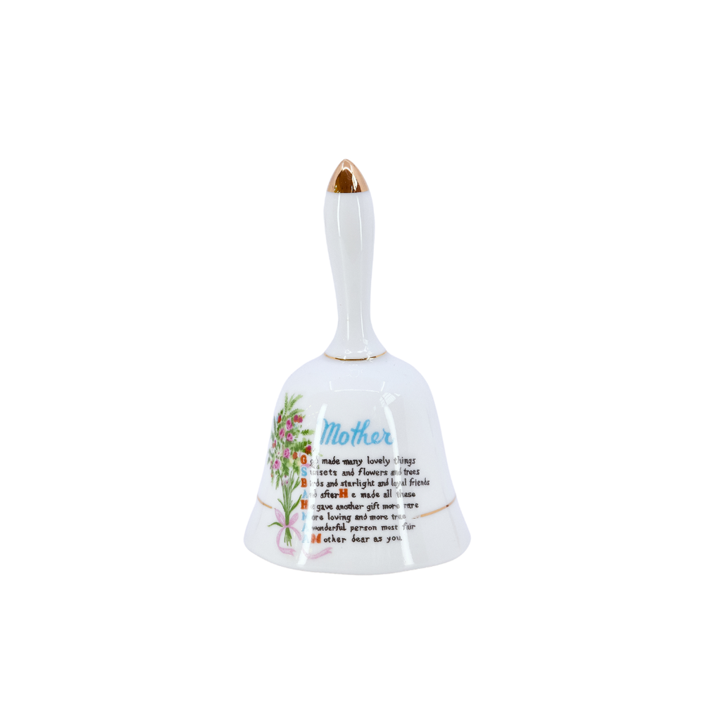 Mother’s Verse Porcelain Bell