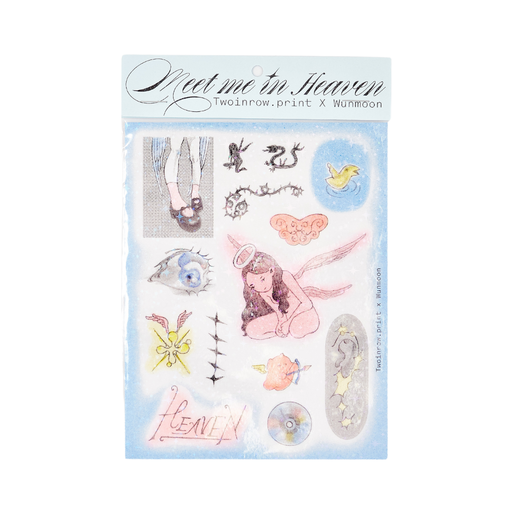 Meet Me in Heaven Sticker Sheet