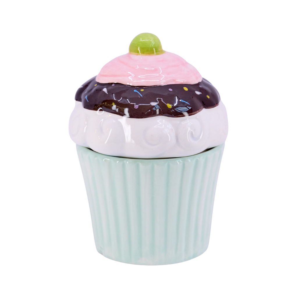 Mini Cupcake Trinket Jar