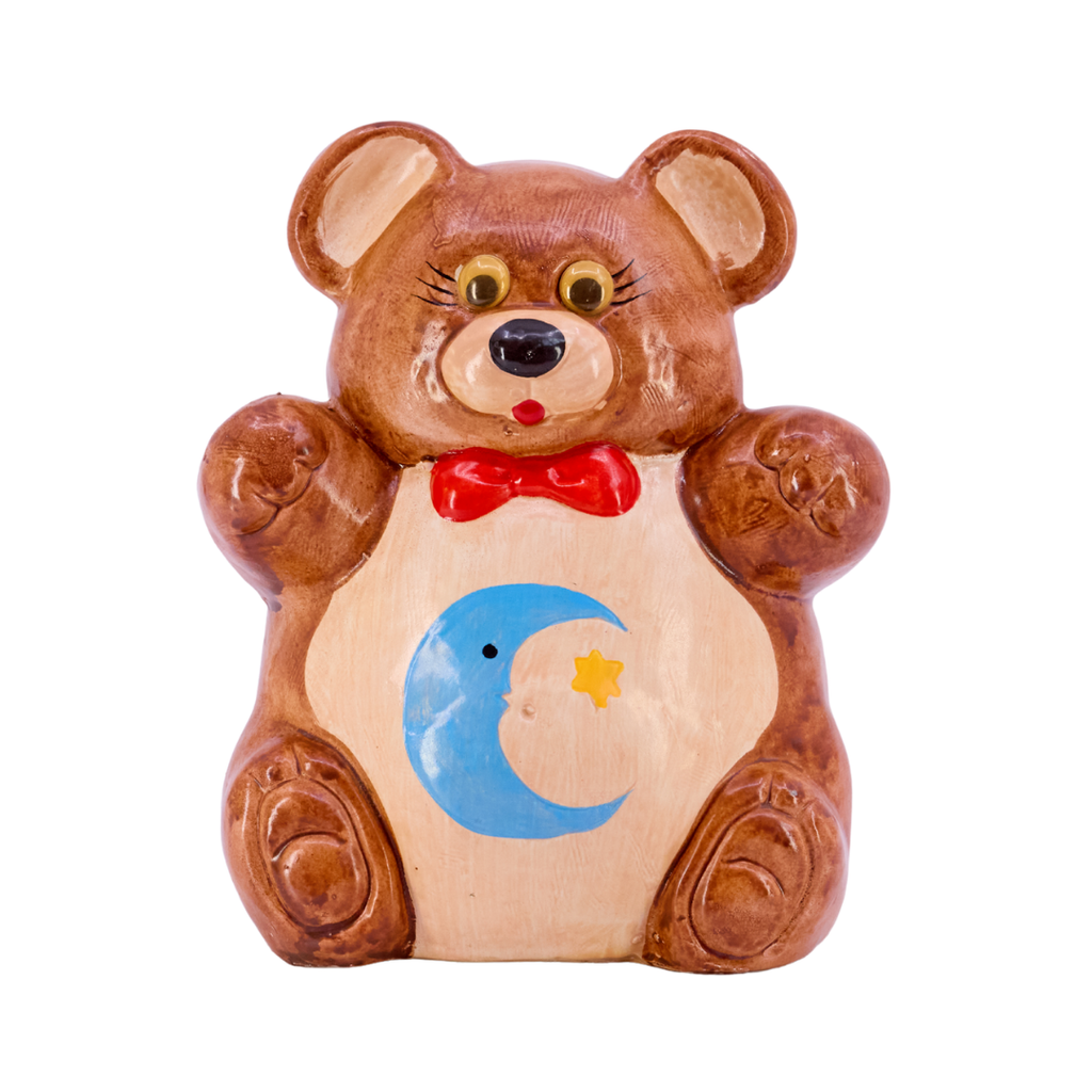 Vintage Teddy Bear Coin Bank