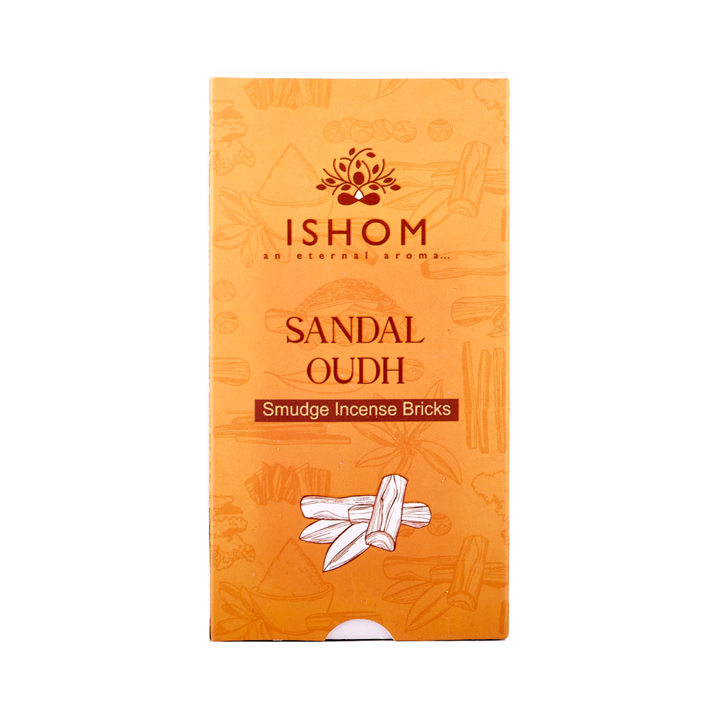 Ishom // Sandal Oudh Incense Bricks