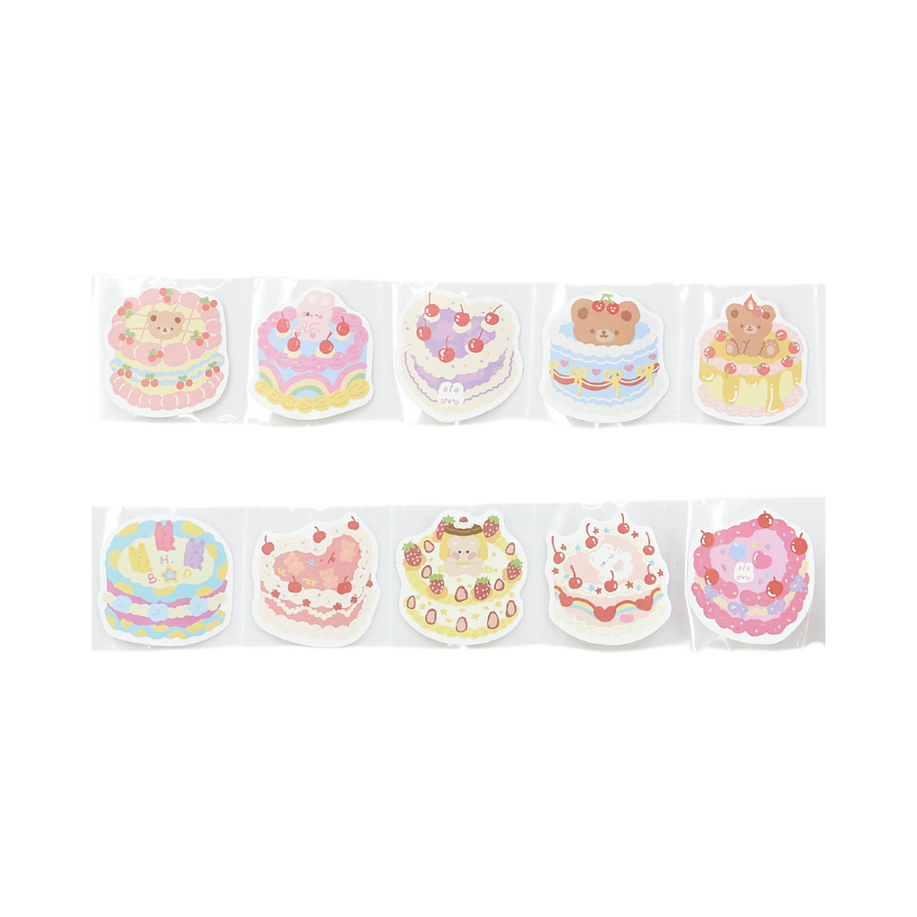 Yum Yum Cake Sticker Roll