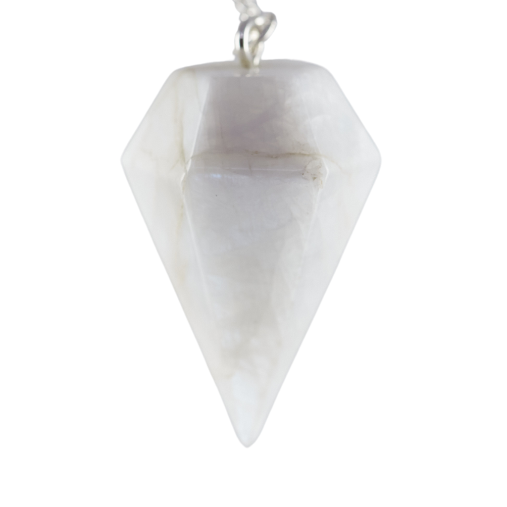 Rainbow Moonstone Pendulum