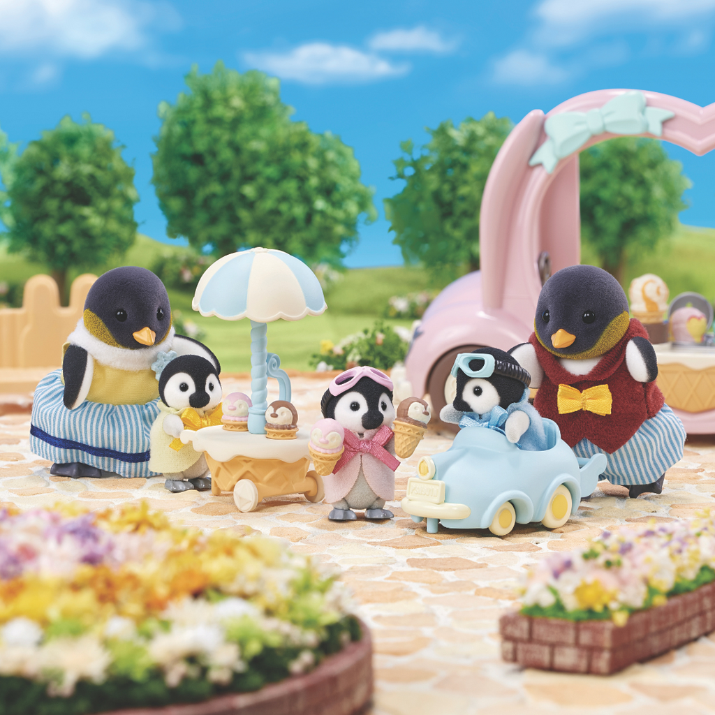 Sylvanian Families // Penguin Babies Ride 'n Play