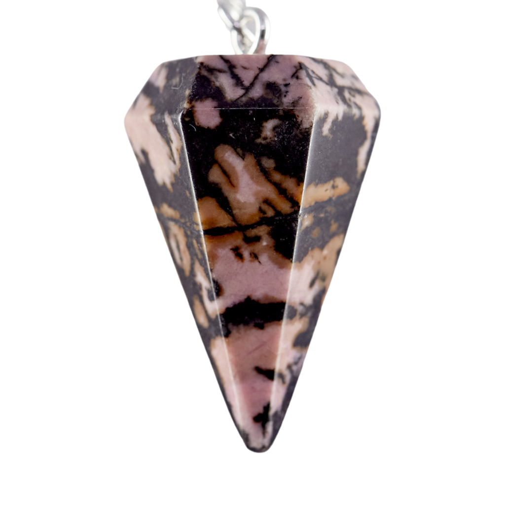 Rhodonite Pendulum