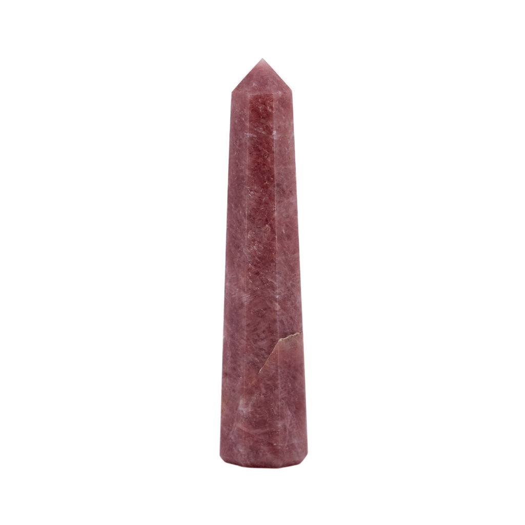 Pink Lepidolite Point #4213