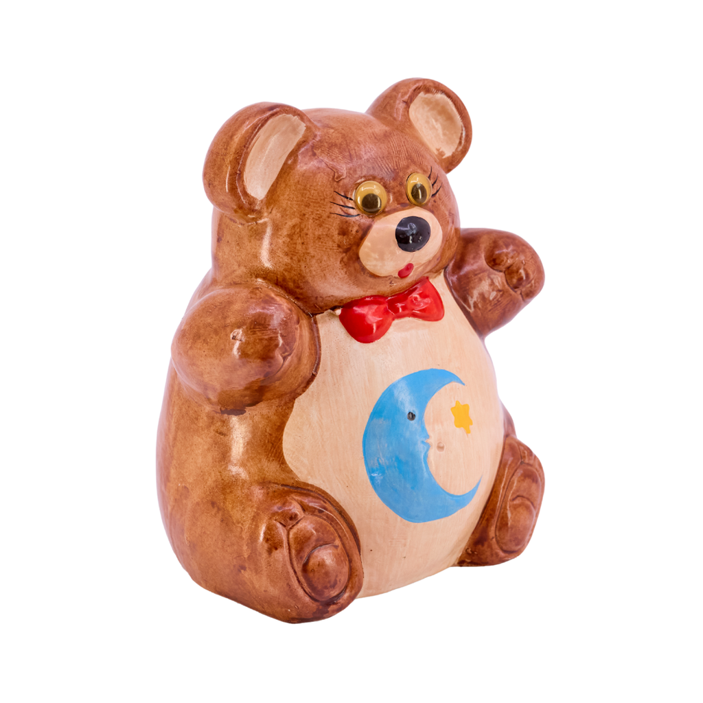 Vintage Teddy Bear Coin Bank