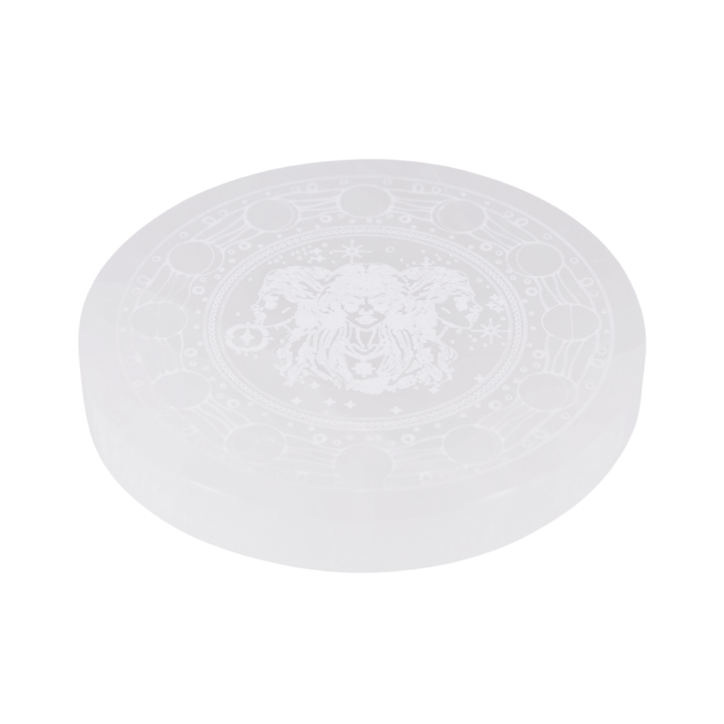 Selenite Plate 15cm - Hecate