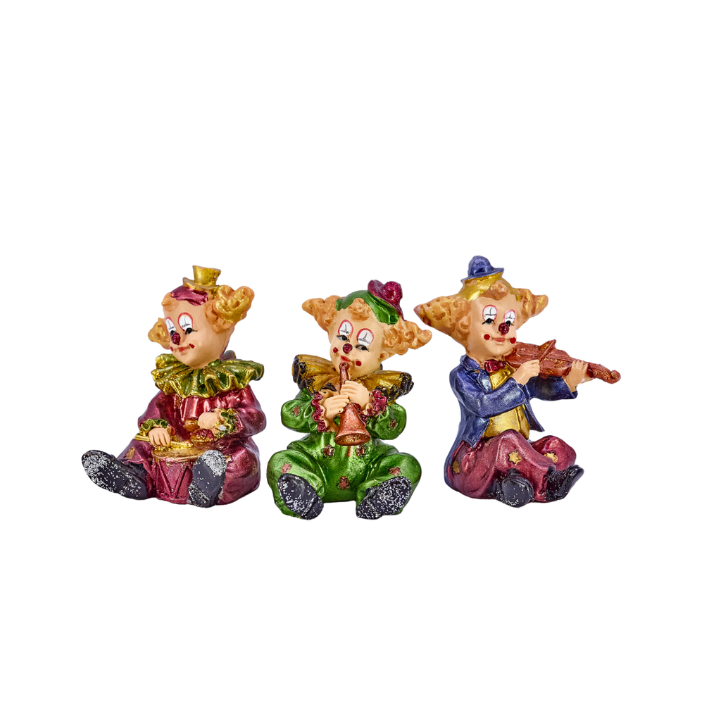 Carnival Trio Clown Musicians