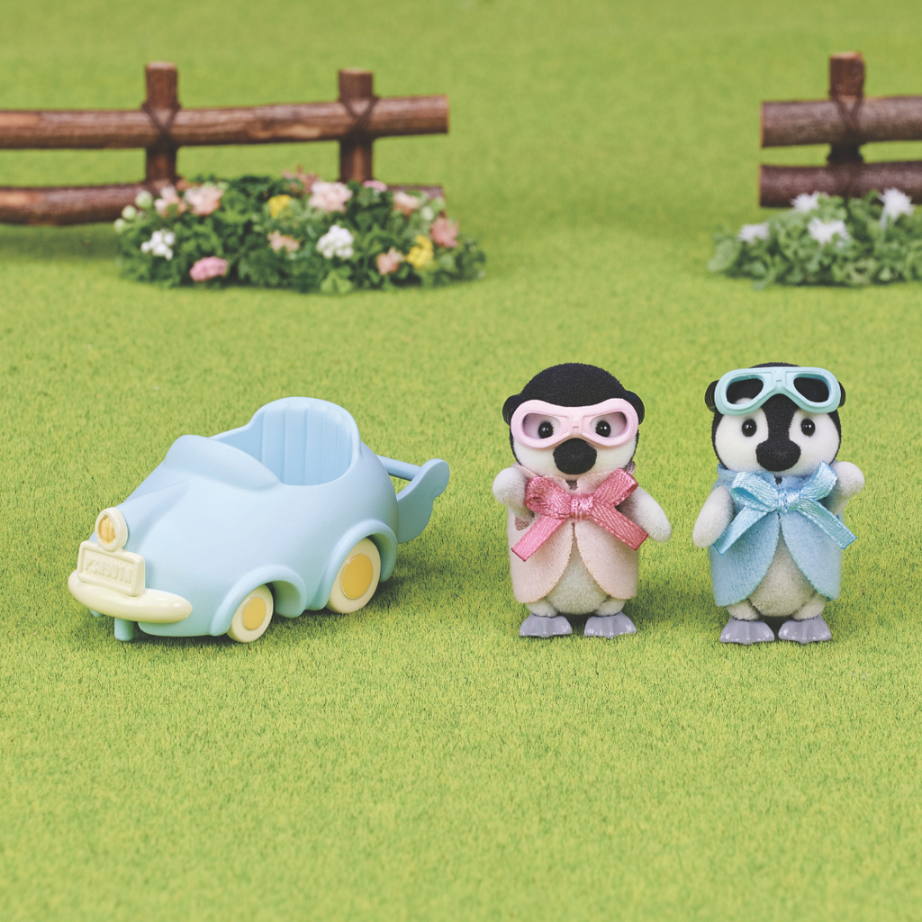 Sylvanian Families // Penguin Babies Ride 'n Play