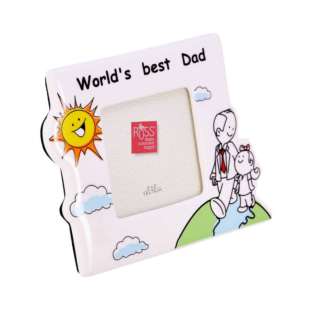 Russ World's Best Dad Picture Frame