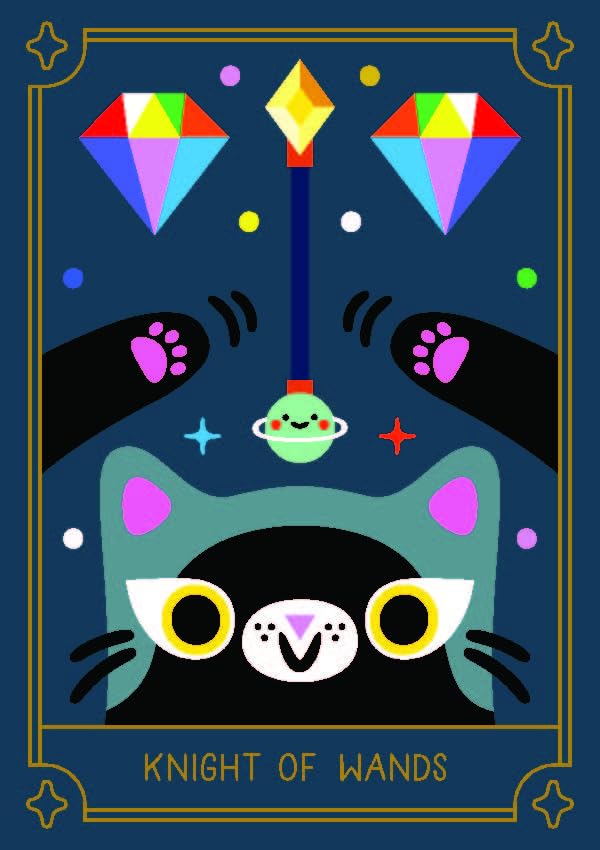 Mystic Cats Tarot: A 78-Card Deck and Guidebook