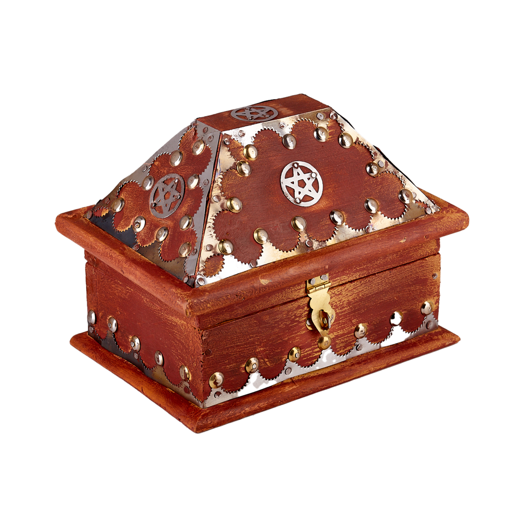 Brown Pentagram Chest