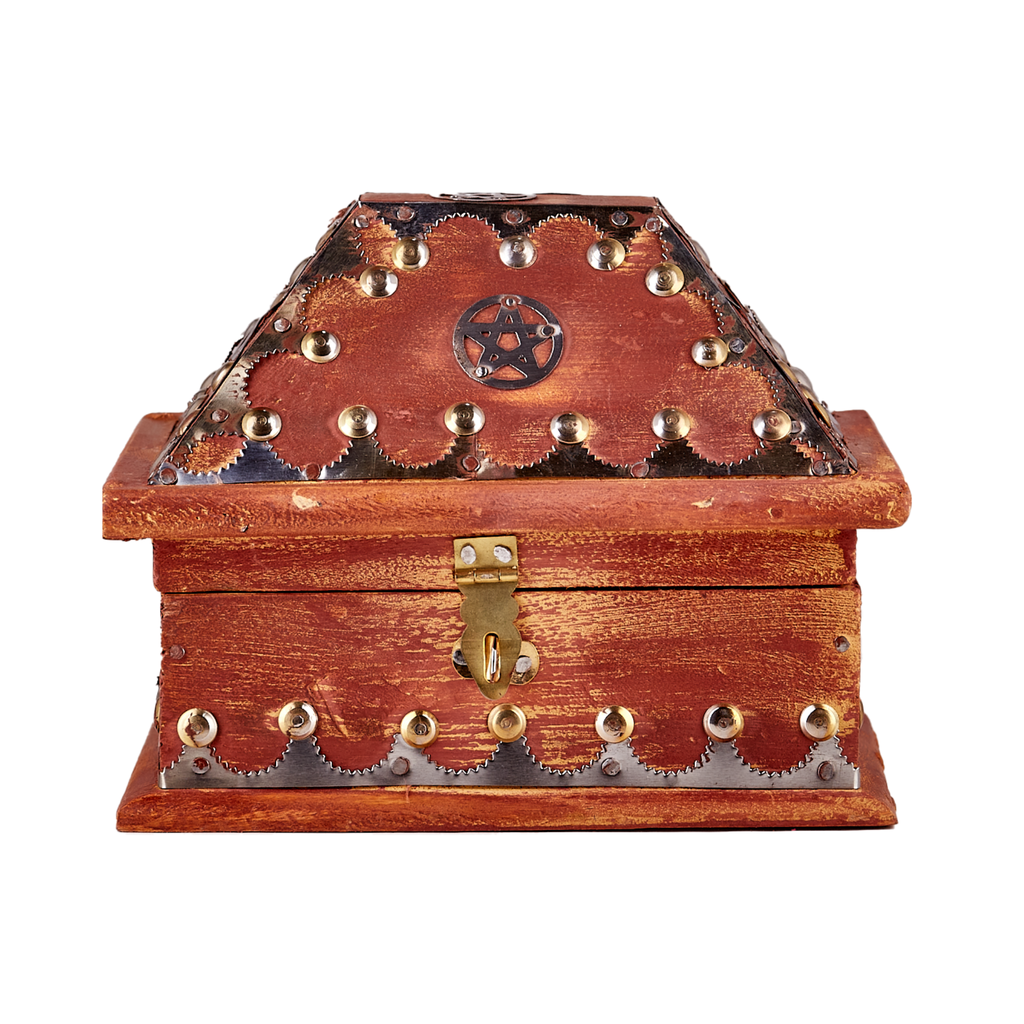 Brown Pentagram Chest