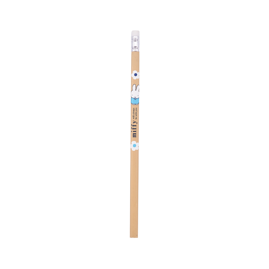 Miffy Pencil with Eraser - Beige