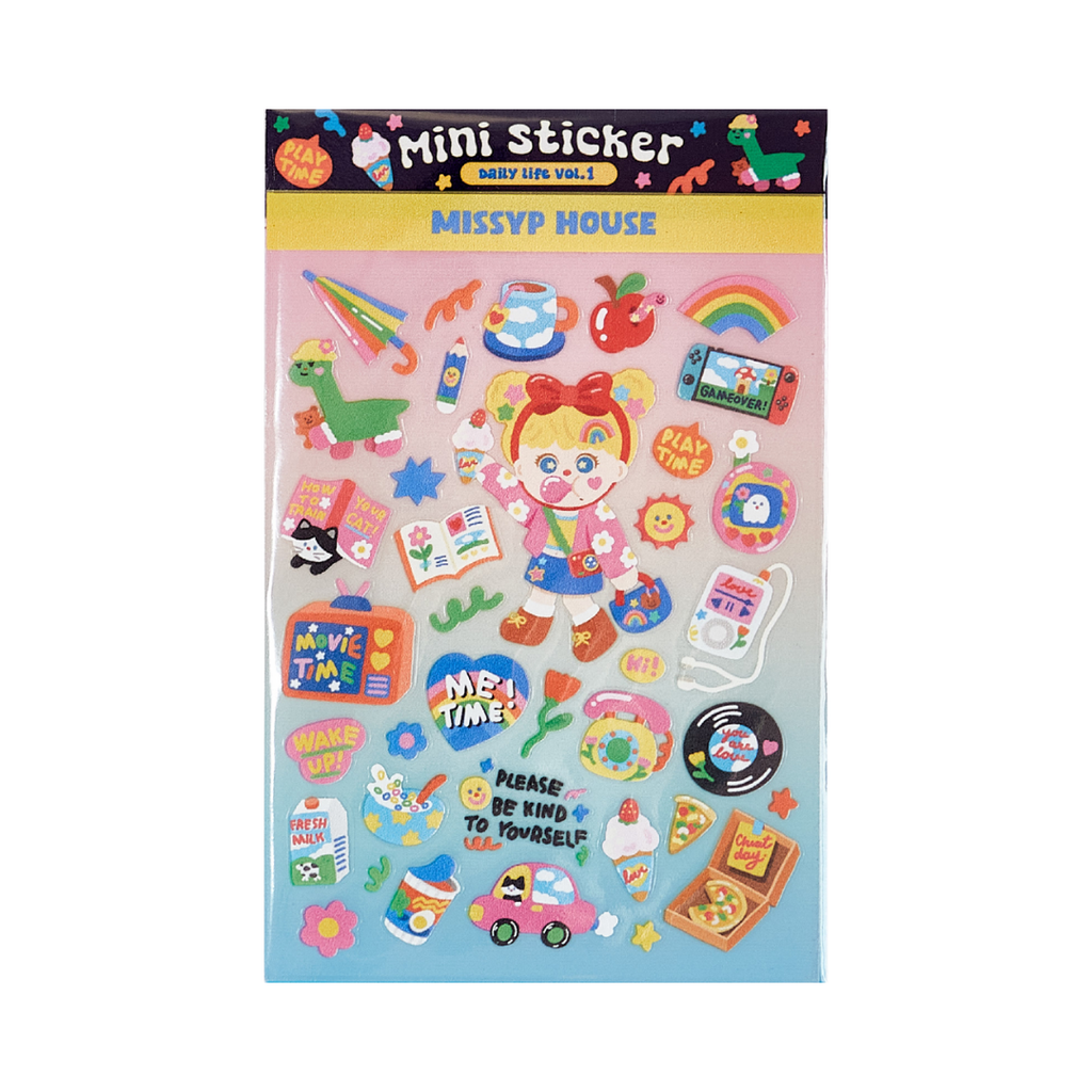 Missy P Daily Life Vol. 1 Mini Sticker Sheet