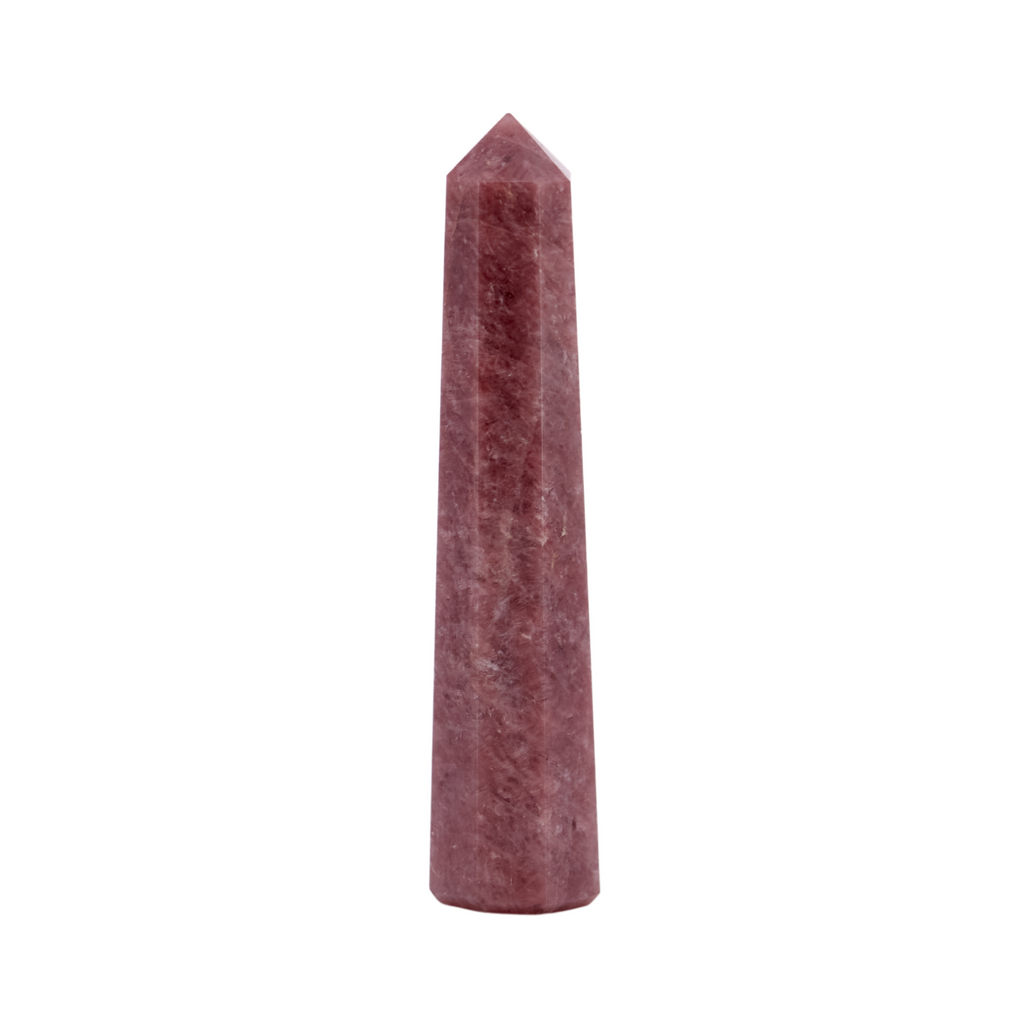 Pink Lepidolite Point #4214