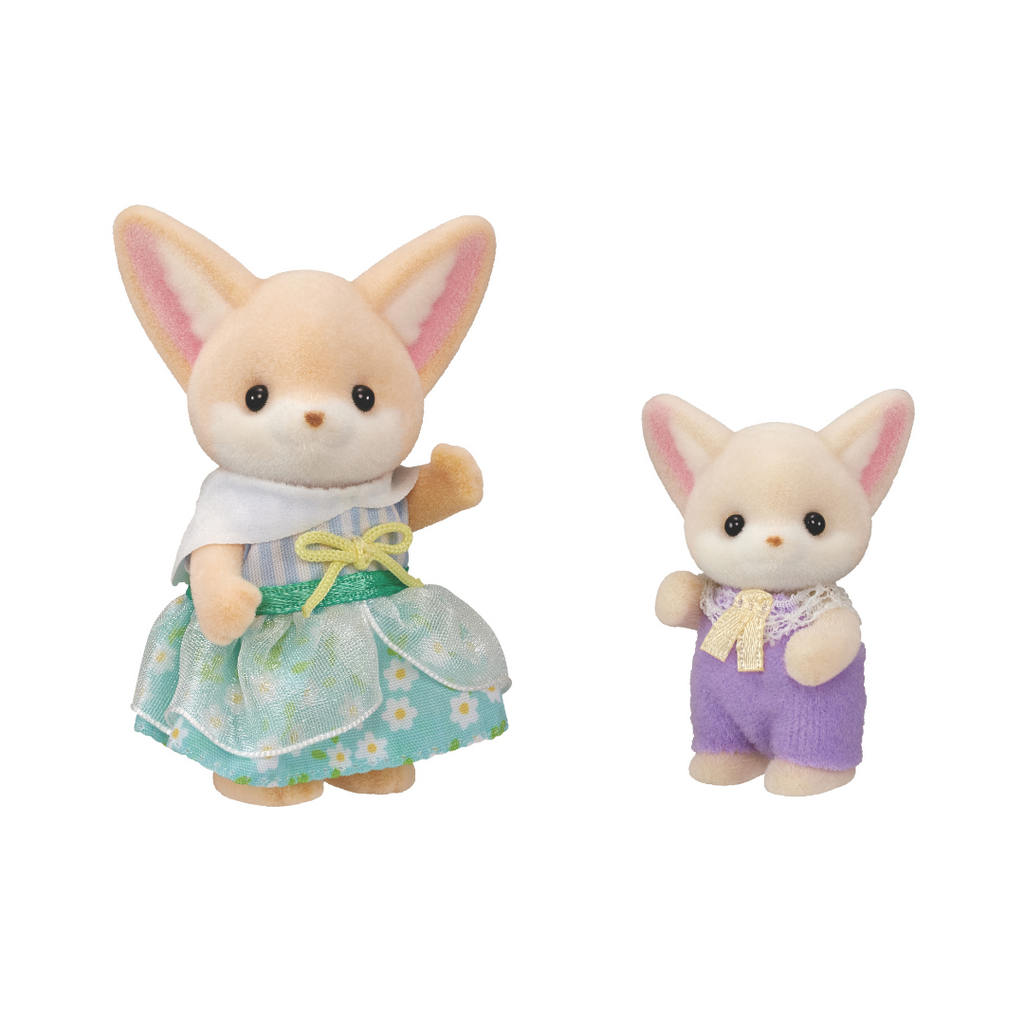 Sylvanian Families // Sunny Picnic Set - Fennec Fox Sister & Baby