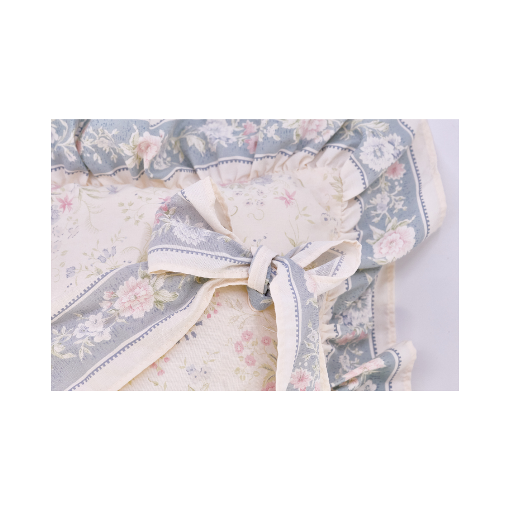 Pastel Ruffle Bow Cushion