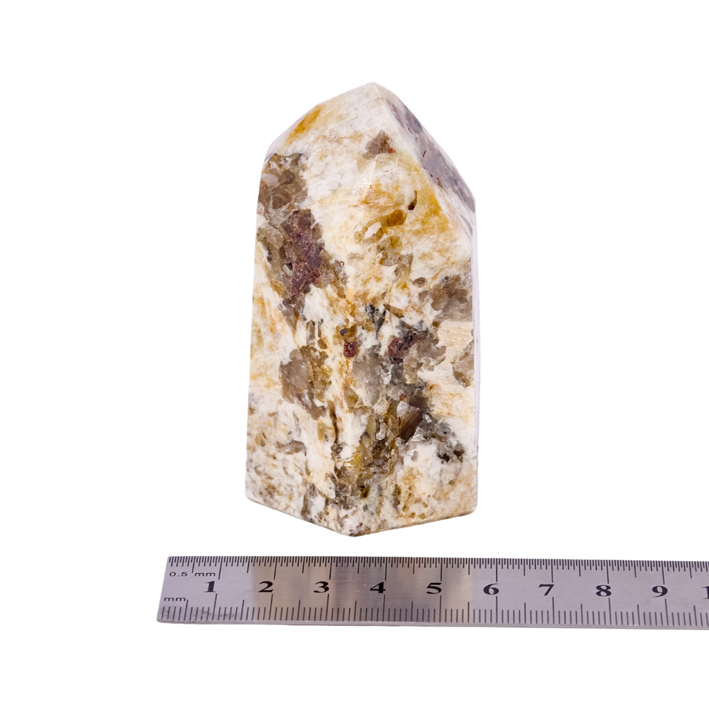 Black Tourmaline, Mica and Chalcedony #7129