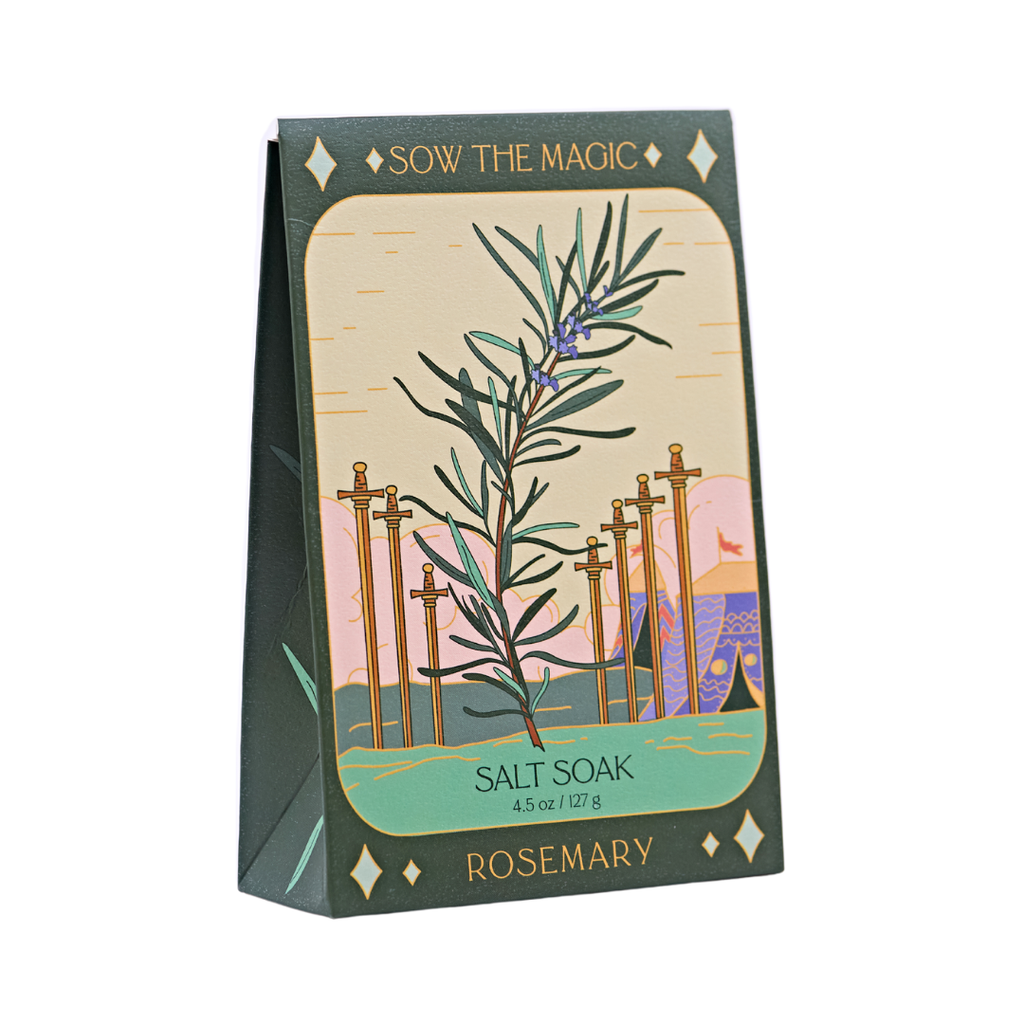 Sow the Magic // Rosemary Salt Soak