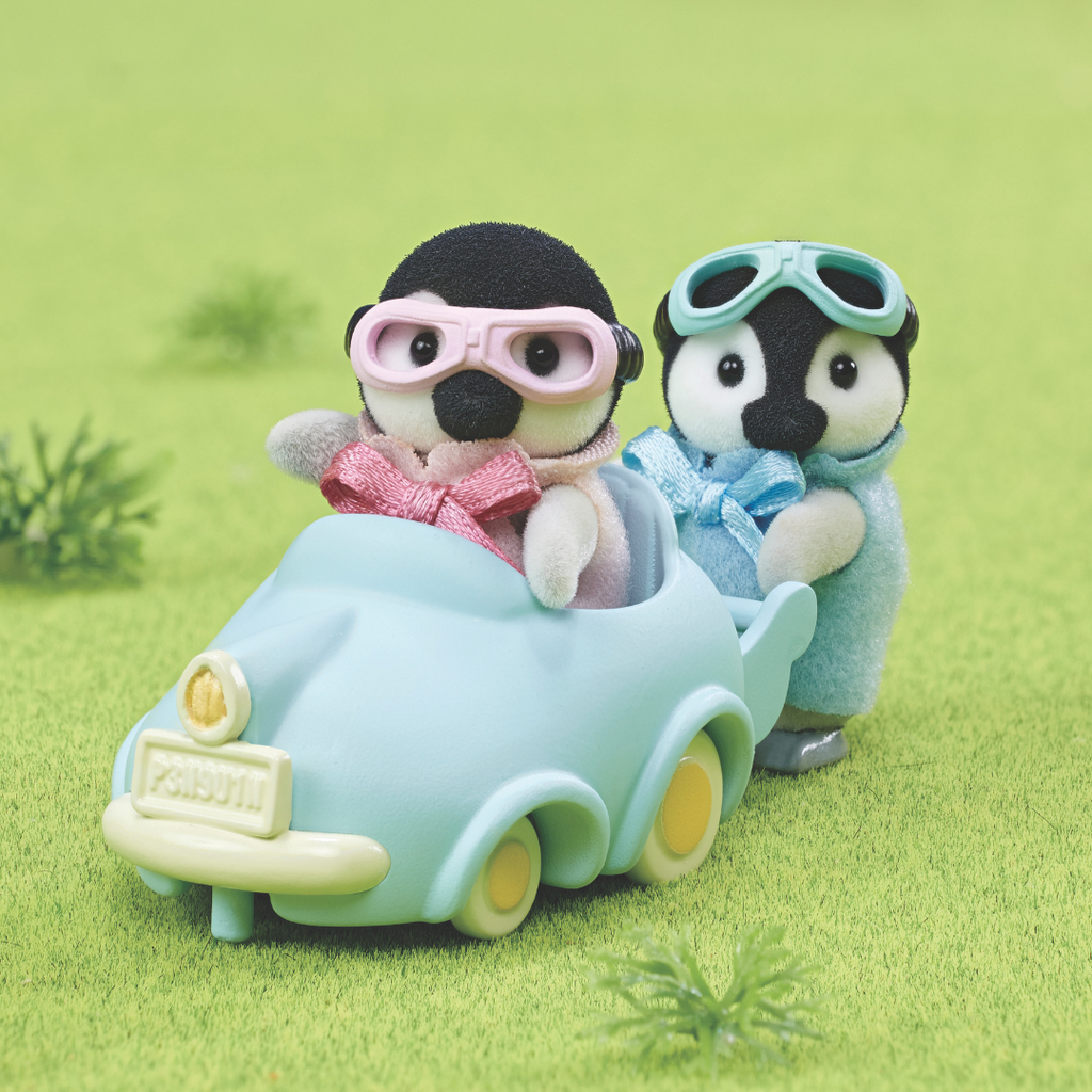 Sylvanian Families // Penguin Babies Ride 'n Play