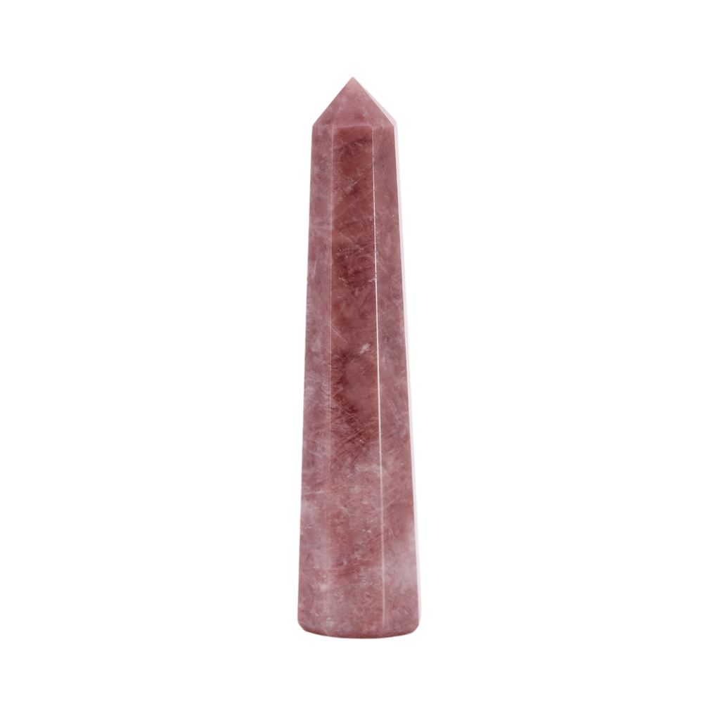 Pink Lepidolite Point #4215