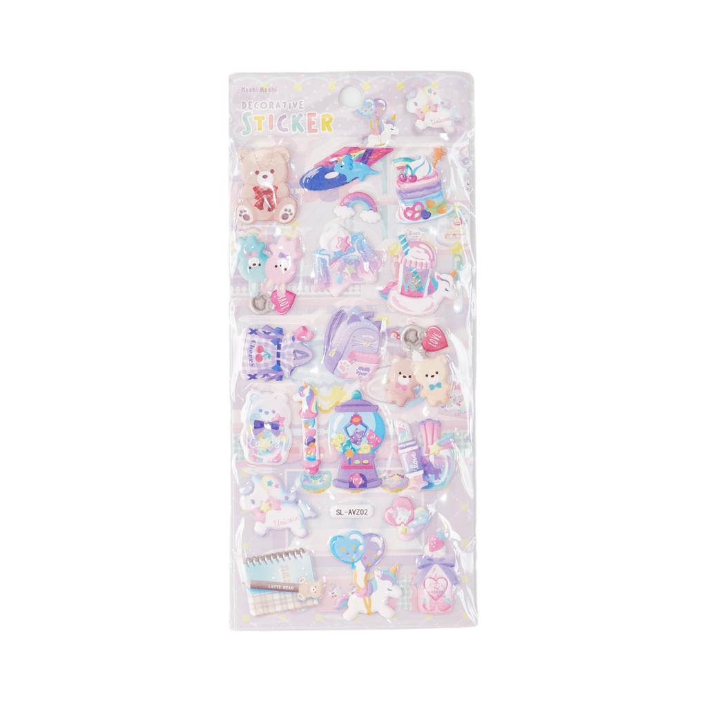 Dream Days Puffy Sticker Sheet