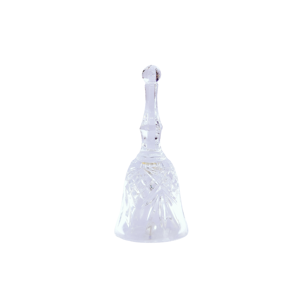 Cut Glass Crystal Bell