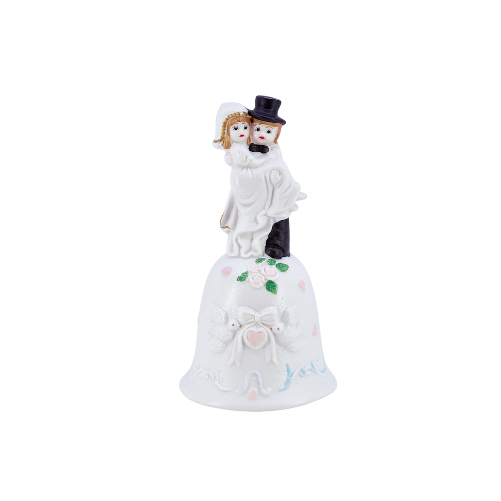 Bride & Groom Wedding Bell
