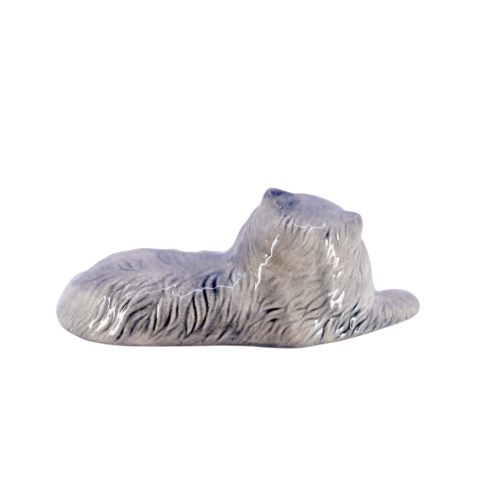 Vintage Ceramic Persian Cat Figurine