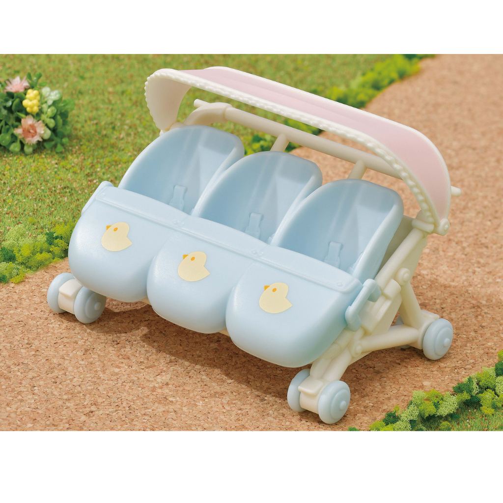 Sylvanian Families // Triplets Stroller