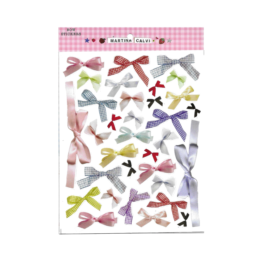 Martina Calvi // Bunch of Bows Sticker-sheet