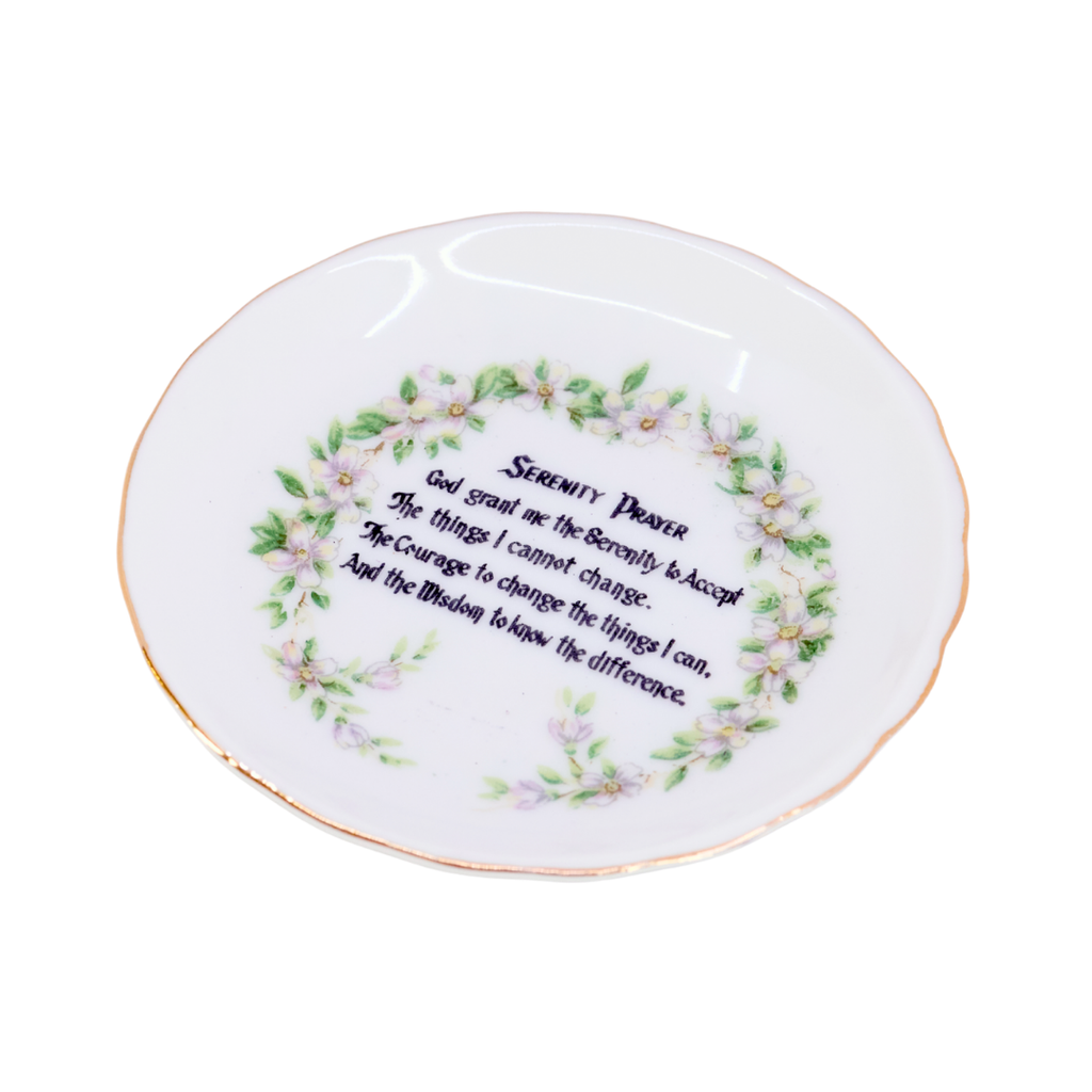 Serenity Prayer Trinket Dish