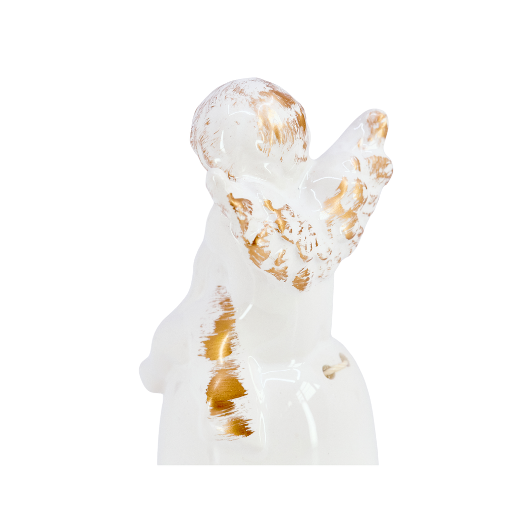 Golden Whisper Cherub Bell