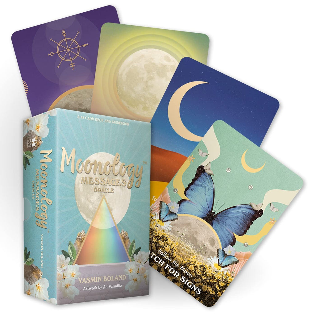Moonology Messages Oracle: A 48-Card Deck and Guidebook